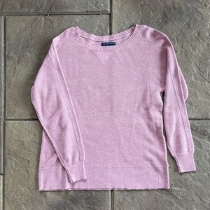 pink sweater